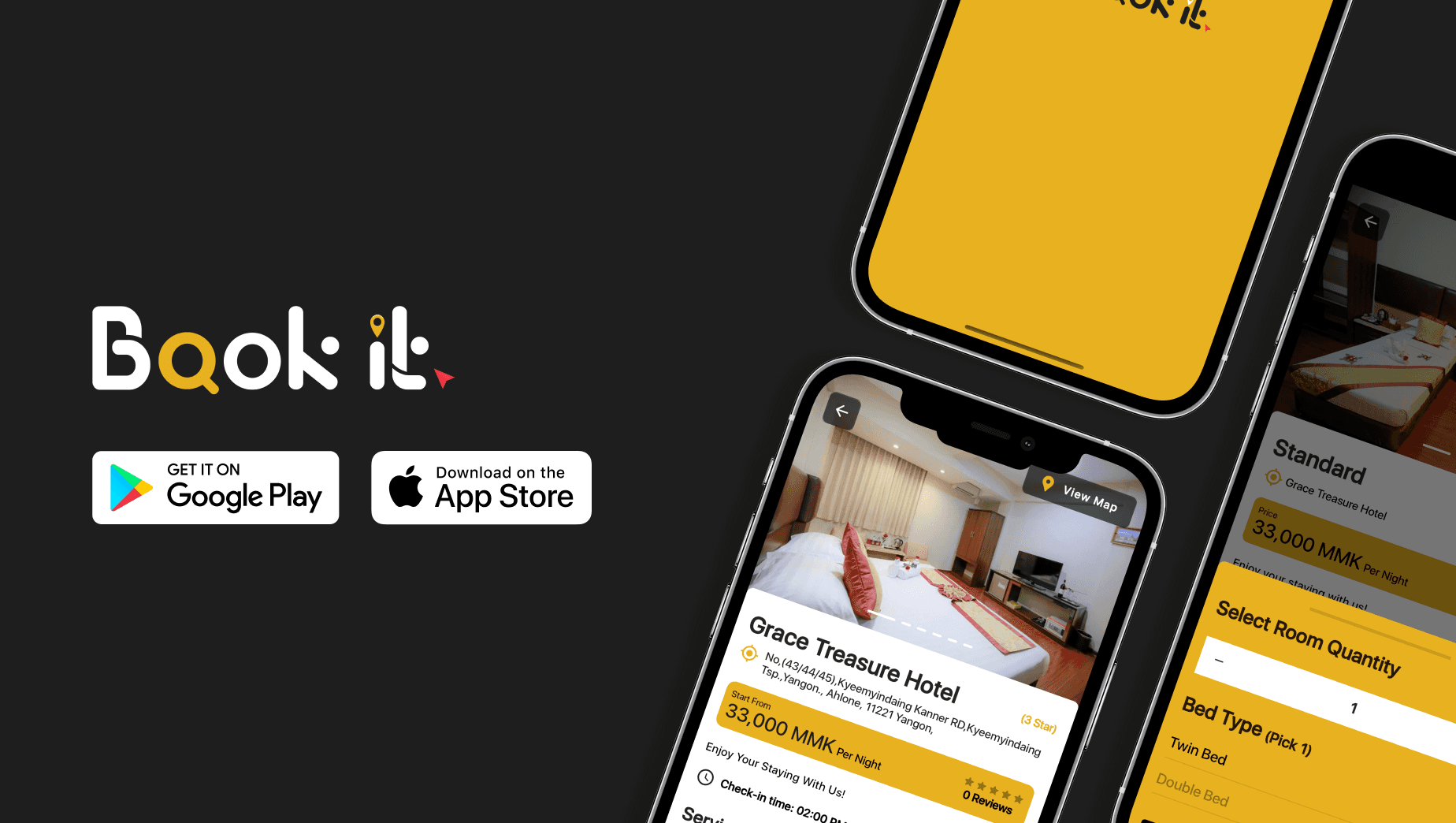 Book It — Hotel Booking App