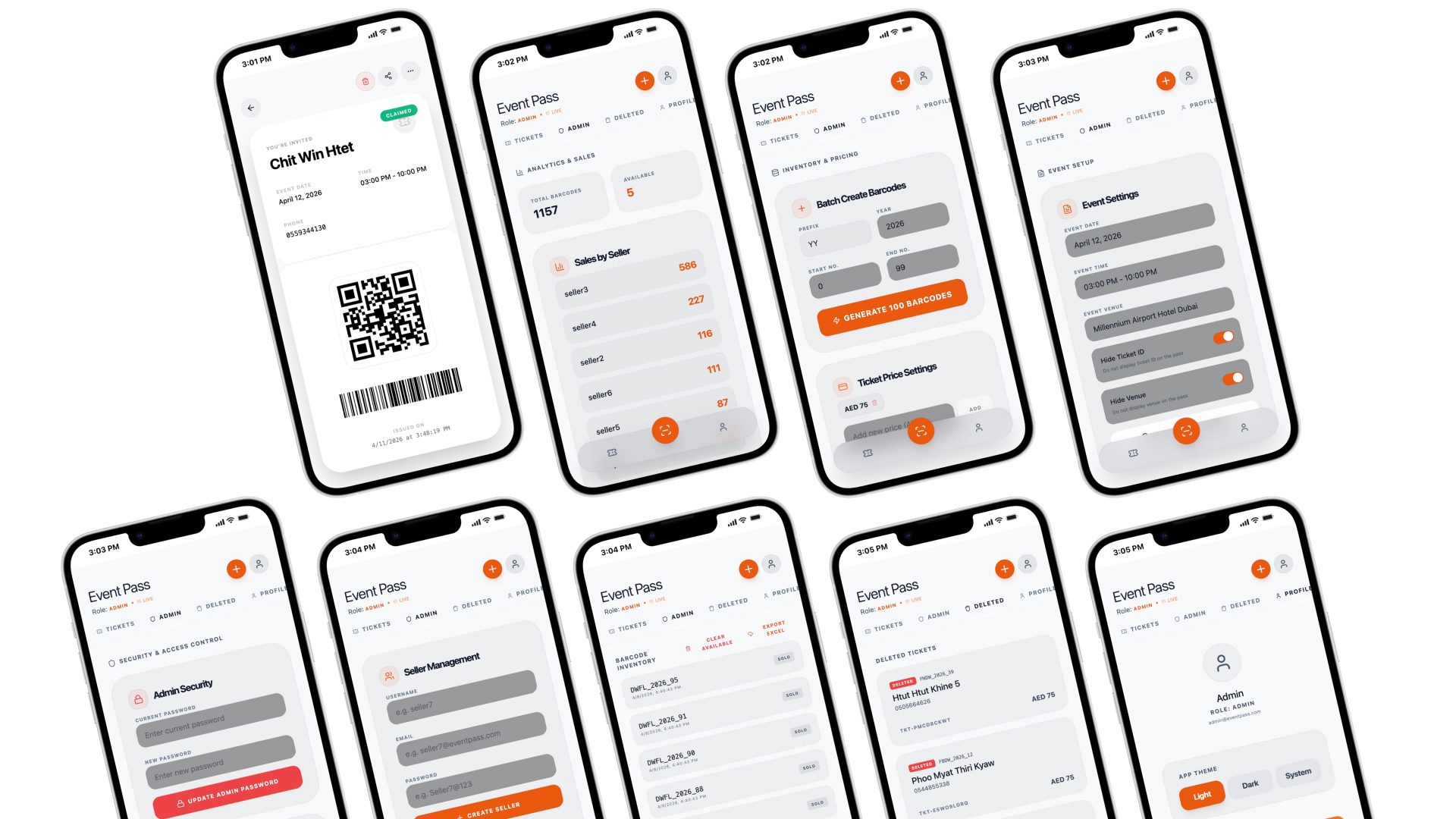Admin Panels & Deleted Tickets